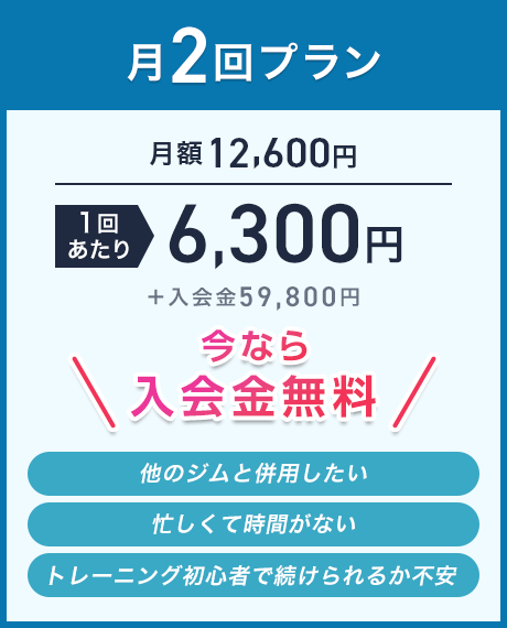 月2回プラン